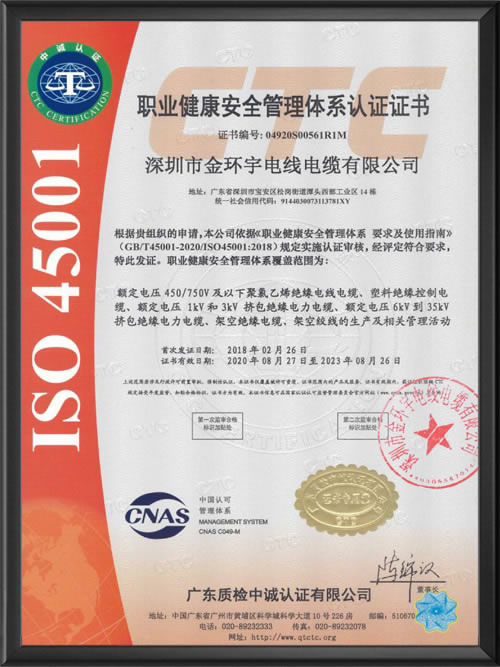 职业健康安全管理体系...